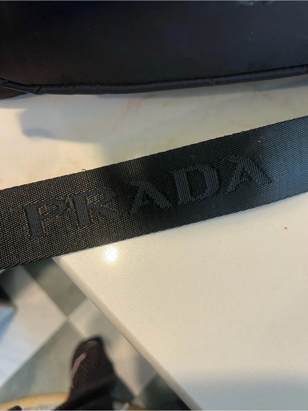 Prada Black Nylon Logo Interior Diaper Bag Tote - Picture 8 of 8
